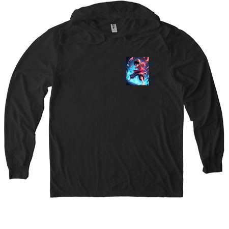AC.S ? King of the Pirates, a Space Black Allmade Eco Triblend Hoodie Tee