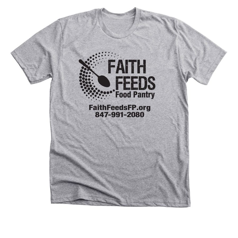 Regular & V-Neck Tees, a Athletic Heather Premium Unisex Tee