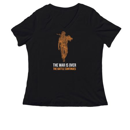Agent Orange Awareness, a Black Women's Relaxed V-Neck Tee