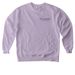 Tucker's Torch Sweatshirts, a Orchid Comfort Colors Crewneck Sweatshirt