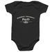 PsyD + Psi (Onesie), a Black Infant Onesie