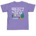 Ozzy's End of Treatment Shirt, a Violet Comfort Colors Unisex Tee (back-view)