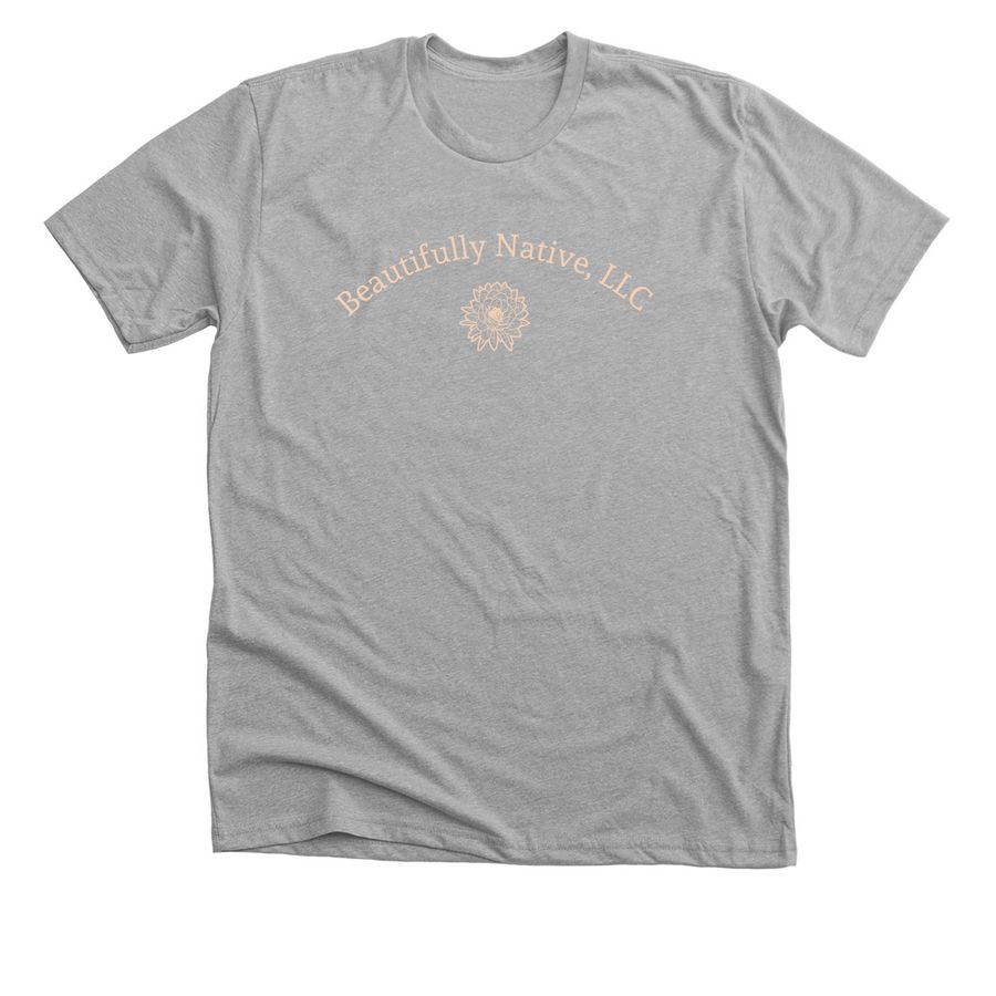 Beautifully Native, LLC Apparel, a Athletic Heather Premium Unisex Tee