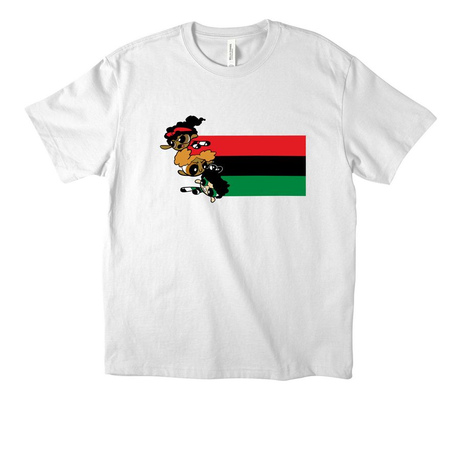 3 stripes&nbsp;, a White Unisex Heavyweight Tee