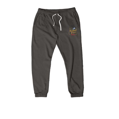 911 Stag Pants, a Pepper Comfort Colors Lightweight Sweatpants