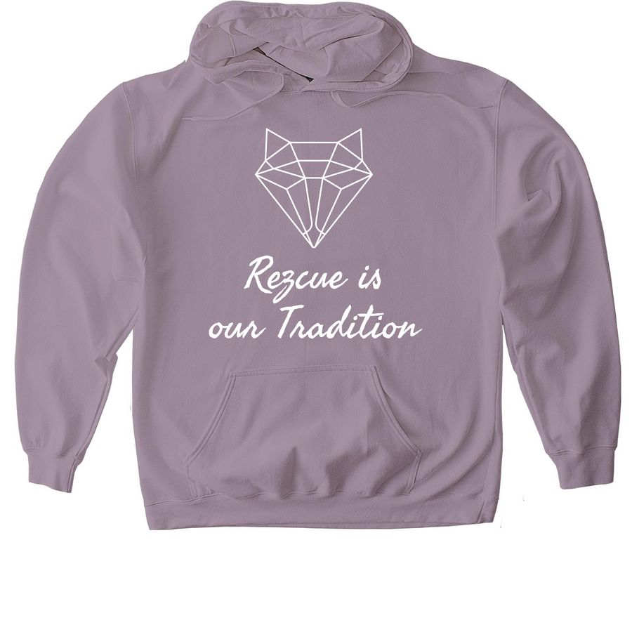 Rezcue is Our Tradition Hoodie, a Paragon Gildan Softstyle Pullover Hoodie