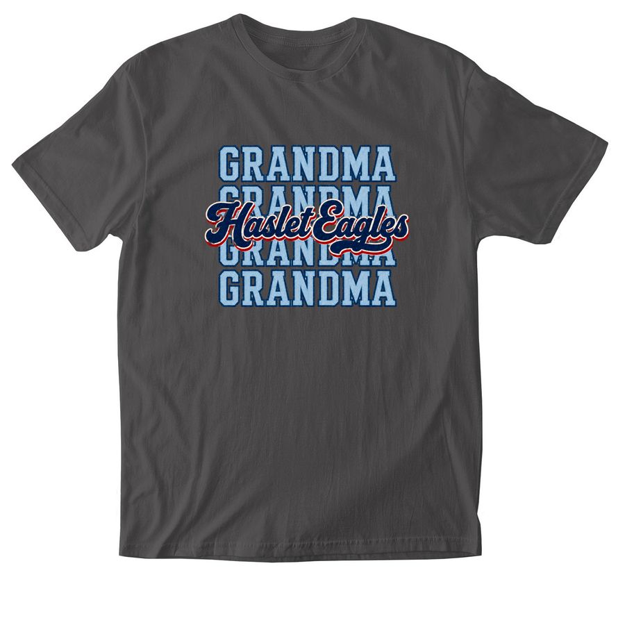 Eagles Grandma, a Charcoal Softstyle Cotton Tee
