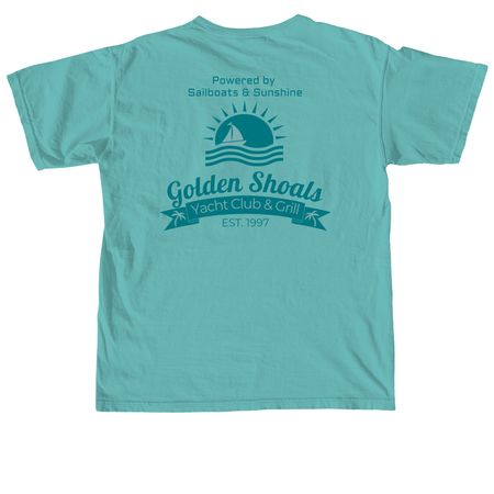 Sailboats & Sunshine, a Seafoam Comfort Colors Unisex Tee