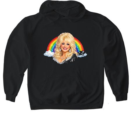 Hello Dolly!, a Black Gildan Softstyle Pullover Hoodie
