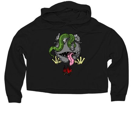 Bagagwa (The Broth-Hal 2026), a Black Women?s Lightweight Cropped Hoodie