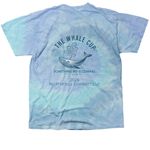 The Whale Cup, a Lagoon Classic Tie Dye Tee (back-view)