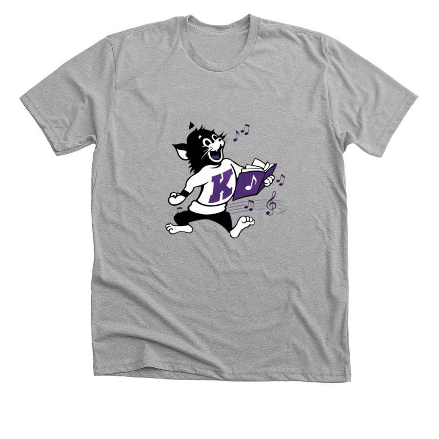 K-State Choir Merch!, a Athletic Heather Premium Unisex Tee