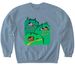 Adult & Youth (NO LOGO), a Stone Blue Softstyle Crewneck Sweatshirt