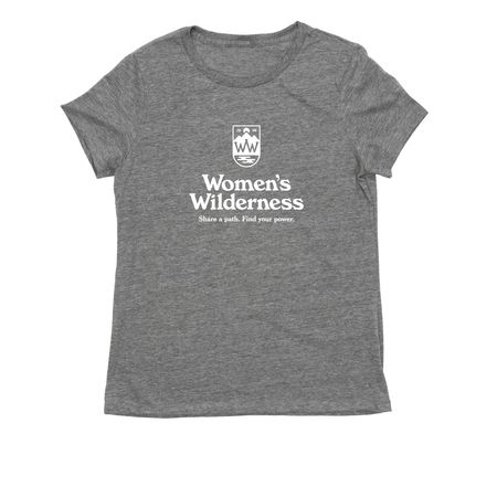 Volunteer Shirts, a Aluminum Grey Allmade Eco Triblend Women?s Tee