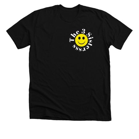 Put a smile on your face!, a Solid Black Blend Premium Unisex Tee