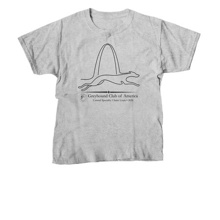 GCA Central Specialty 2026 - black logo, a Sport Grey Youth Unisex Tee
