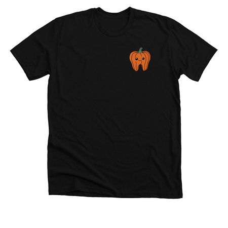 Pumpkin - T-Shirt & Crewneck, a Solid Black Blend Premium Unisex Tee