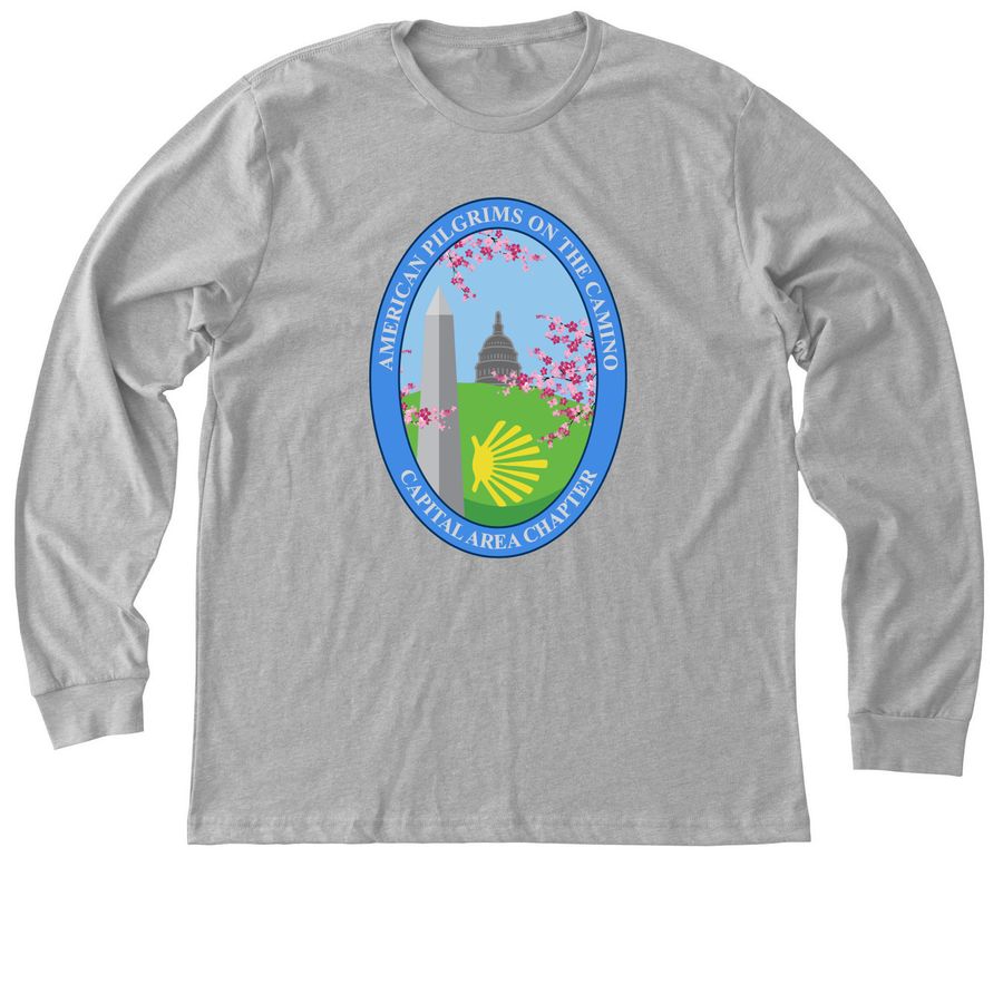 Capital Area Chapter, a Athletic Heather Premium Long Sleeve Tee