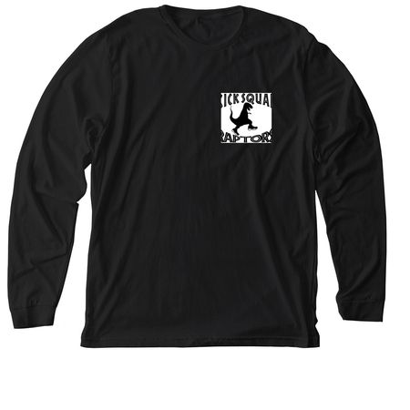 Momma raptor collection&nbsp;, a Solid Black Blend Premium Long Sleeve Tee