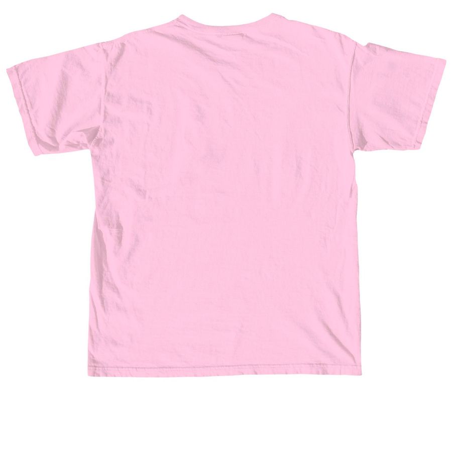 final girl, a Blossom Comfort Colors Unisex Tee (back-view)