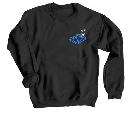 Bubblegum Diamond&nbsp;, a Black Crewneck Sweatshirt