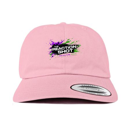 REACTION SHOT HATS., a Pink Printed Classic Baseball Cap