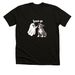 Who Rescued Who Halloween fundraiser, a Black Heather Premium Unisex Tee