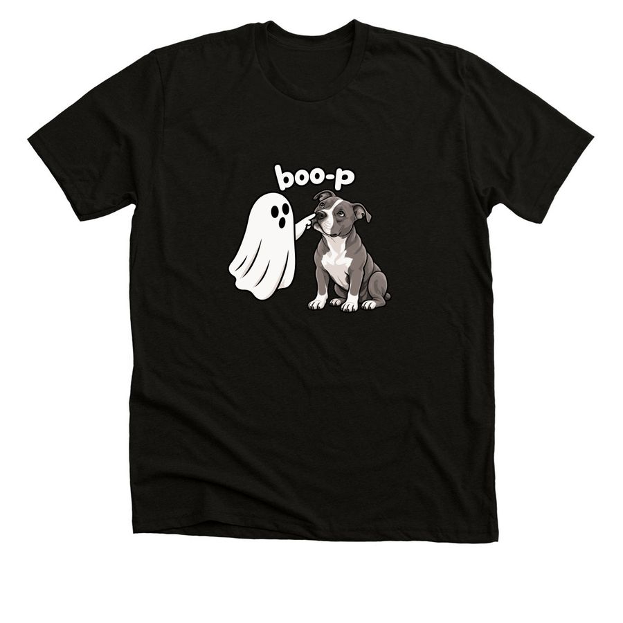 Who Rescued Who Halloween fundraiser, a Black Heather Premium Unisex Tee