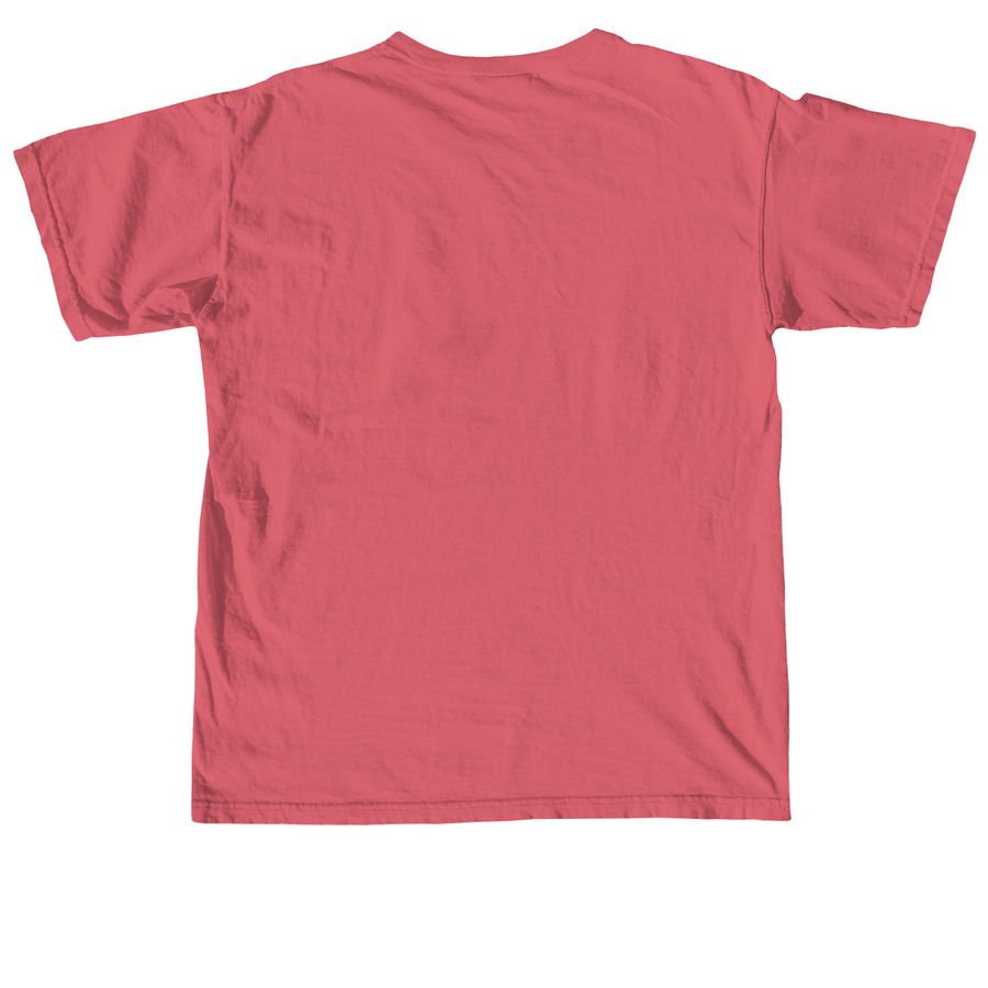 2024 Freedom Walk, a Crimson Comfort Colors Unisex Tee (back-view)