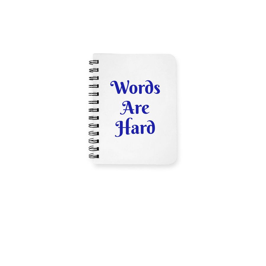 Notebooks, a White Spiral Notebook