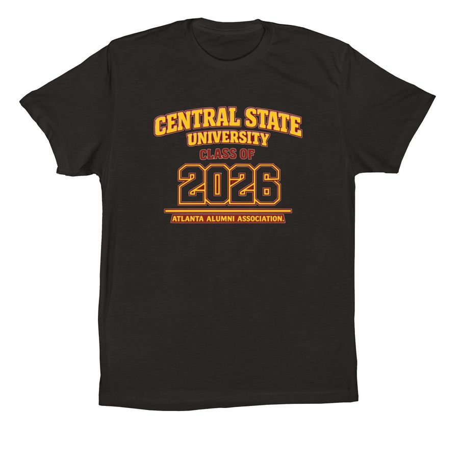 "CLASS OF 2026 ALUMNI, a Black Premium Cotton Tee