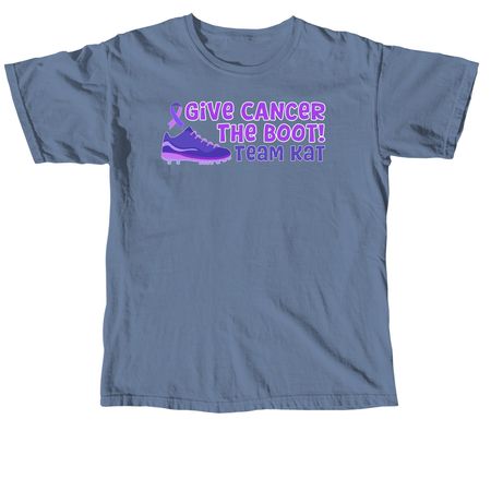 Team Kat, a Blue Jean Comfort Colors Unisex Tee