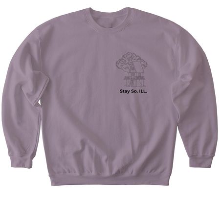 FALL in Southern Illinois, a Paragon Softstyle Crewneck Sweatshirt