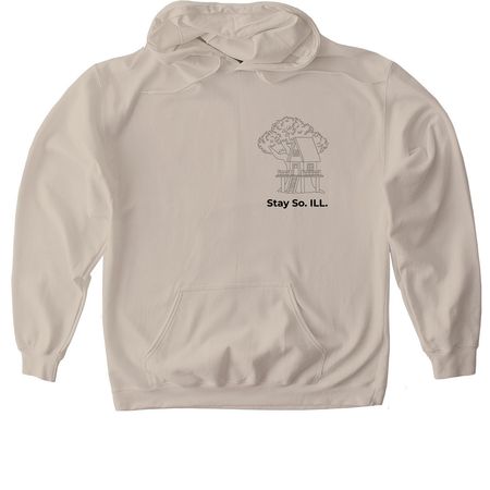 FALL in Southern Illinois, a Sand Gildan Softstyle Pullover Hoodie