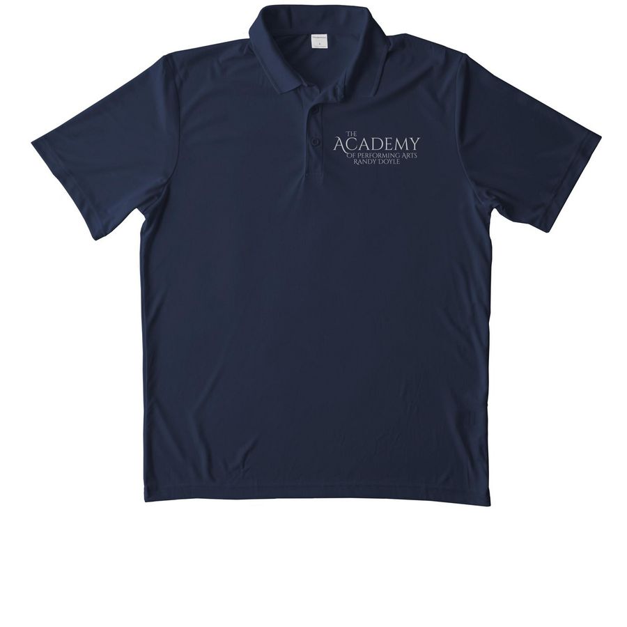 APA Doyle, a True Navy Unisex Performance Polo
