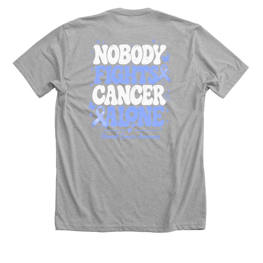 Team Andi/Bye Ted!, a Athletic Heather Premium Unisex Tee (back-view)