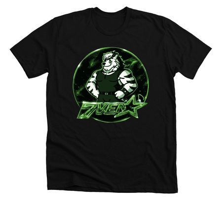 7VEN Scar&nbsp;, a Solid Black Blend Premium Unisex Tee