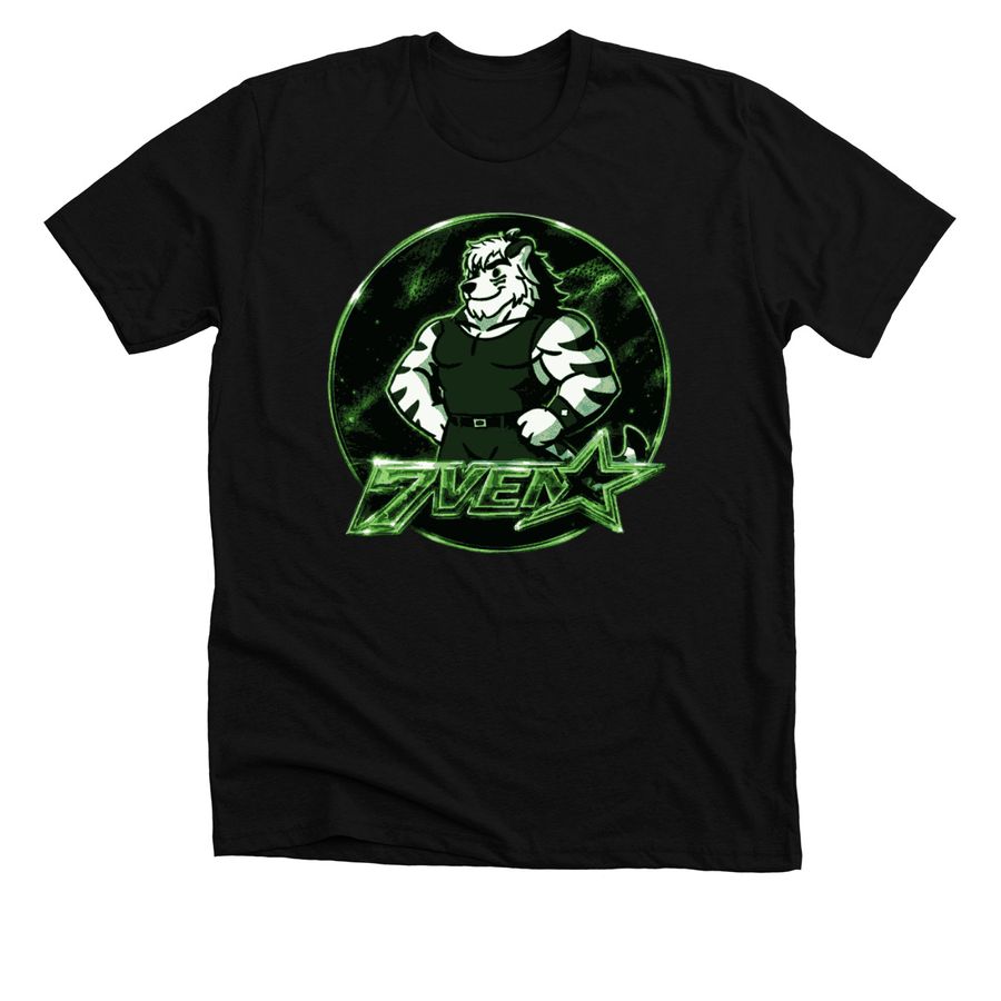 7VEN Scar&nbsp;, a Solid Black Blend Premium Unisex Tee