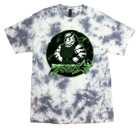 7VEN Scar&nbsp;, a Grey Crystal Tie Dye Tee