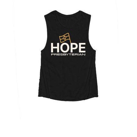 Hope Flag Tank Tops, a Black Women's Muscle Tank
