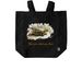 Turtle Totes to support rehab!, a Black Recycled Cotton Tote Bag