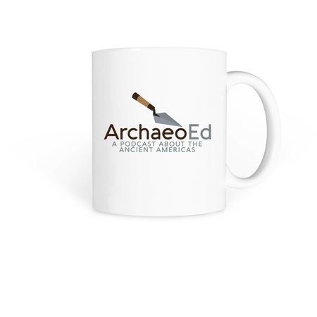 ArchaeoEd Trowel Mug, a White Coffee Mug