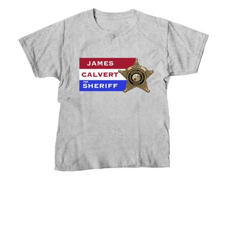 Shirt:&nbsp; James Calvert, a Sport Grey Youth Unisex Tee