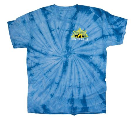 Farm Friends Spring Hay Fund 2026, a Baby Blue Classic Tie Dye Tee
