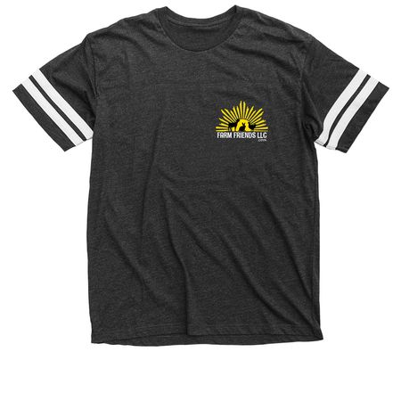 Farm Friends Spring Hay Fund 2026, a Vintage Smoke / White Football Jersey Tee