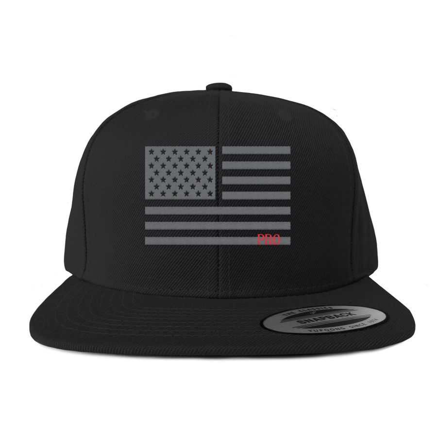 USA Pro, a Black Snapback Hat