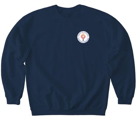 Shirts, Sweatshirts, Long Sleeves, a Navy Softstyle Crewneck Sweatshirt