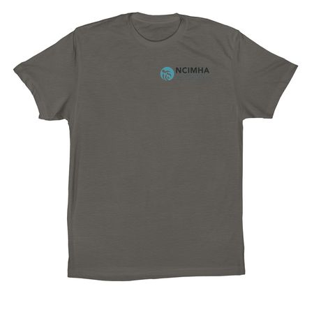NCIMHA Conference Shirt 2026&nbsp;, a Asphalt Premium Cotton Tee