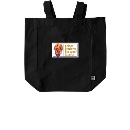 GRRA Tote Bags, a Black Recycled Cotton Tote Bag