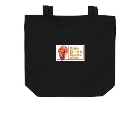 GRRA Tote Bags, a Black Organic Cotton Tote Bag